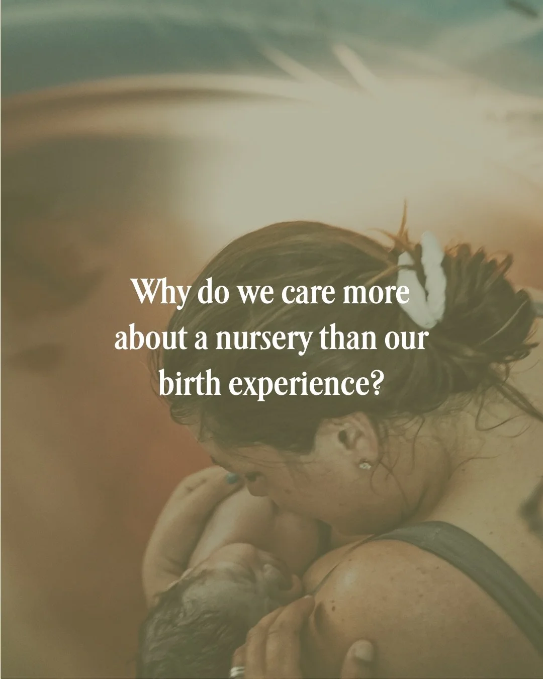 The nursery will be there.
The perfectly folded onesies will be there.
The adorable crib will be there.
The diaper cart will be there.

But your birth is one moment in time.

Walking into that moment feeling prepared, supported, and confident will ma
