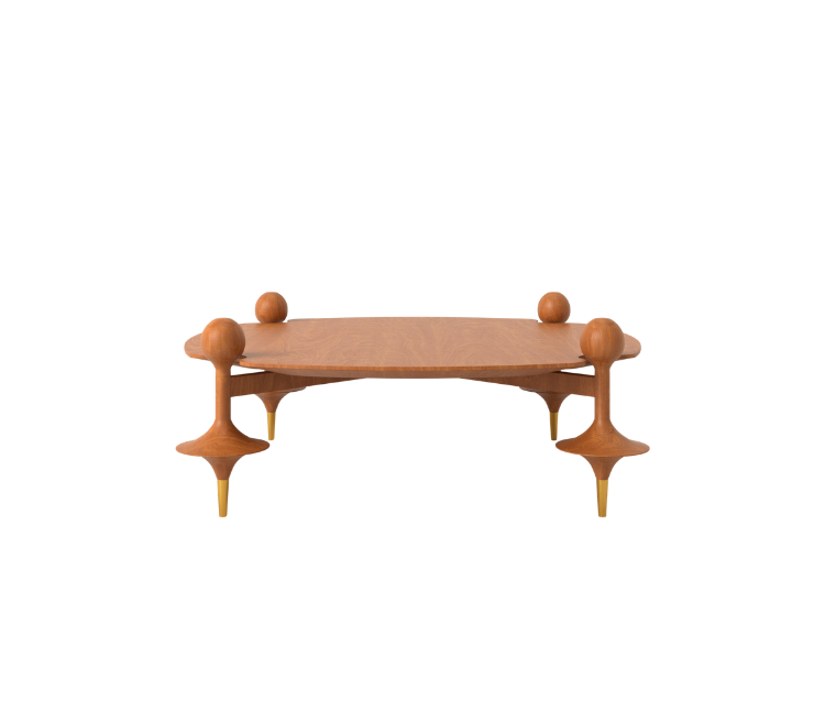 Mesa De Centro Bailarina Quadrada