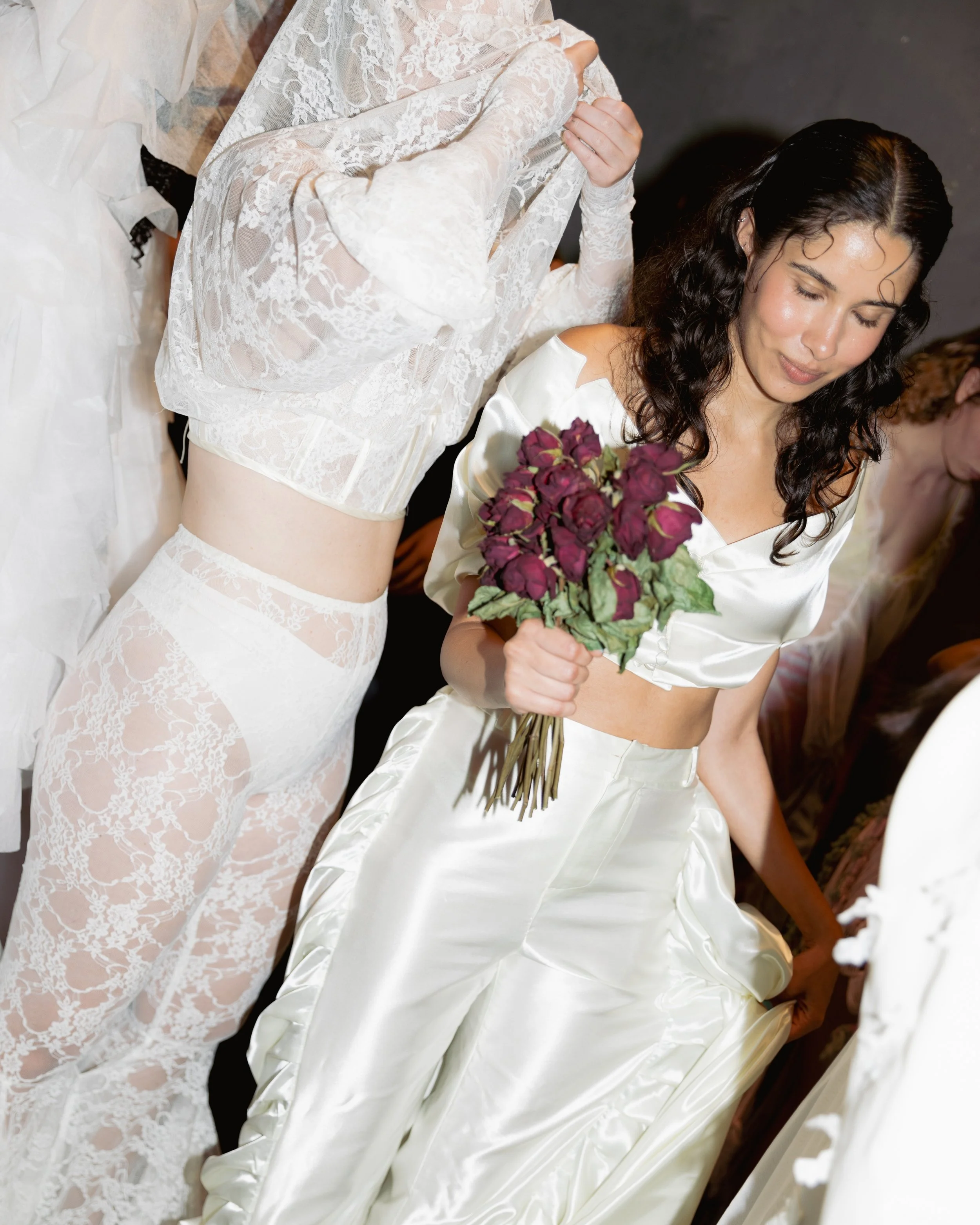 Backstage Hair & MUP Team + Casting for SST CPHFW SS26