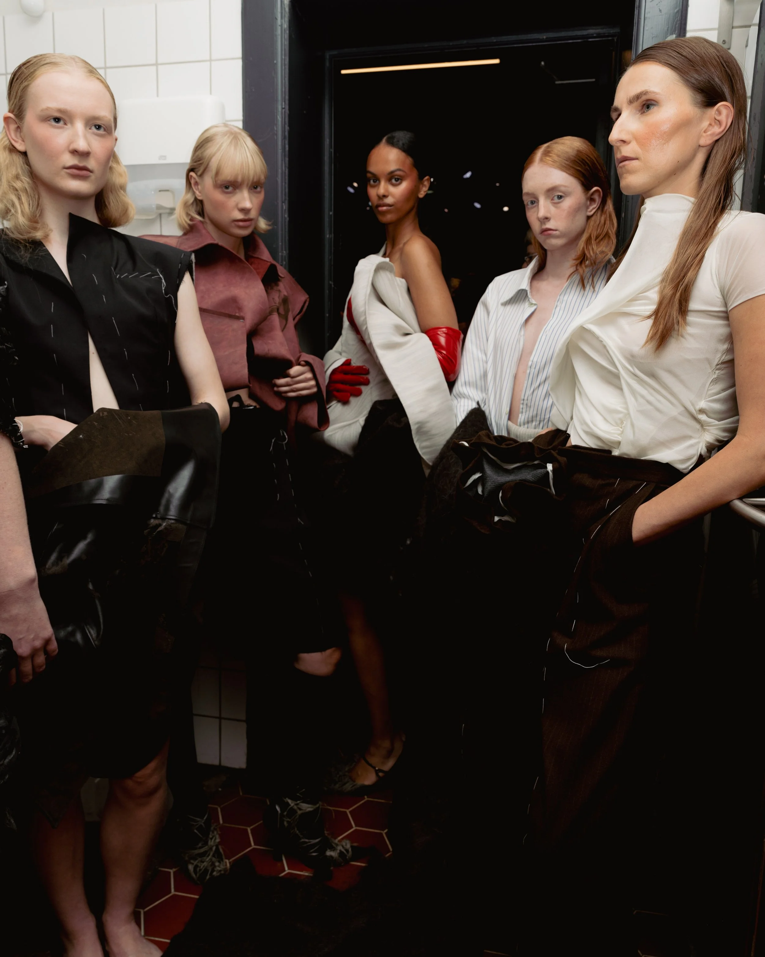 Backstage Hair & MUP Team + Casting for SST CPHFW SS26