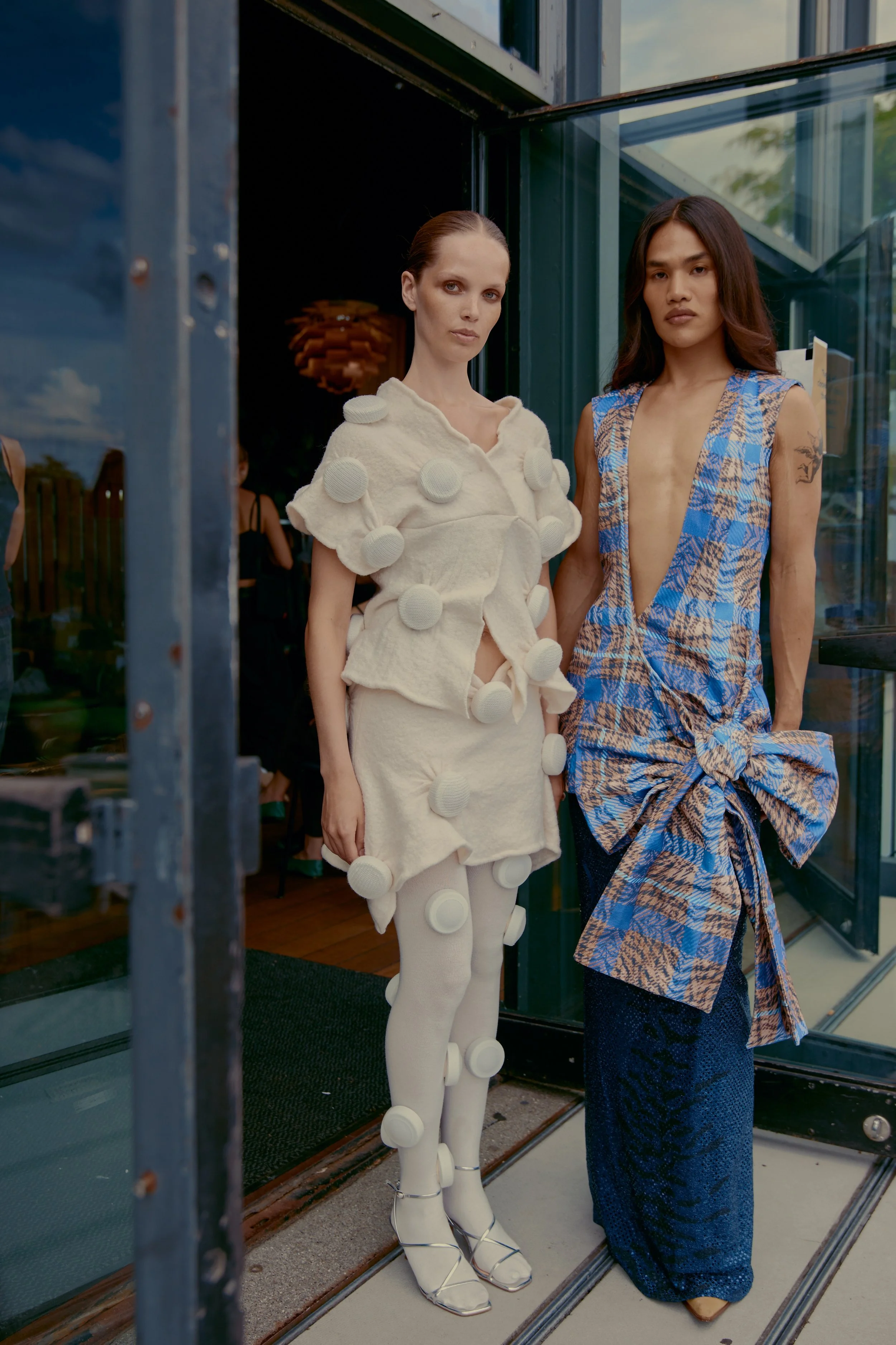 Backstage Hair-Makeup Team & Casting support  SST  CPHFW SS27 
