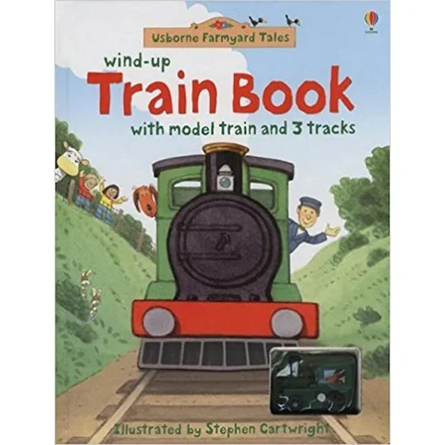 Wind-Up Train Book by Heather Cartwright