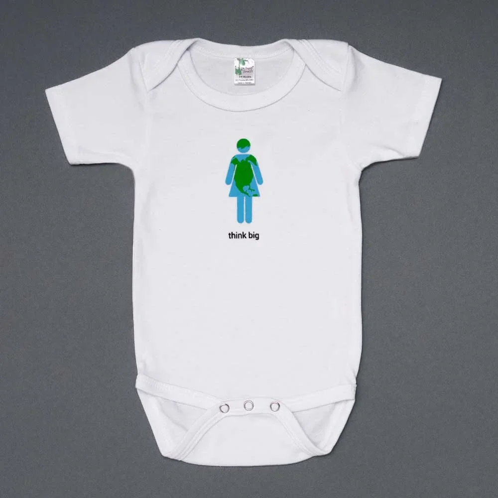 girl think big onesie