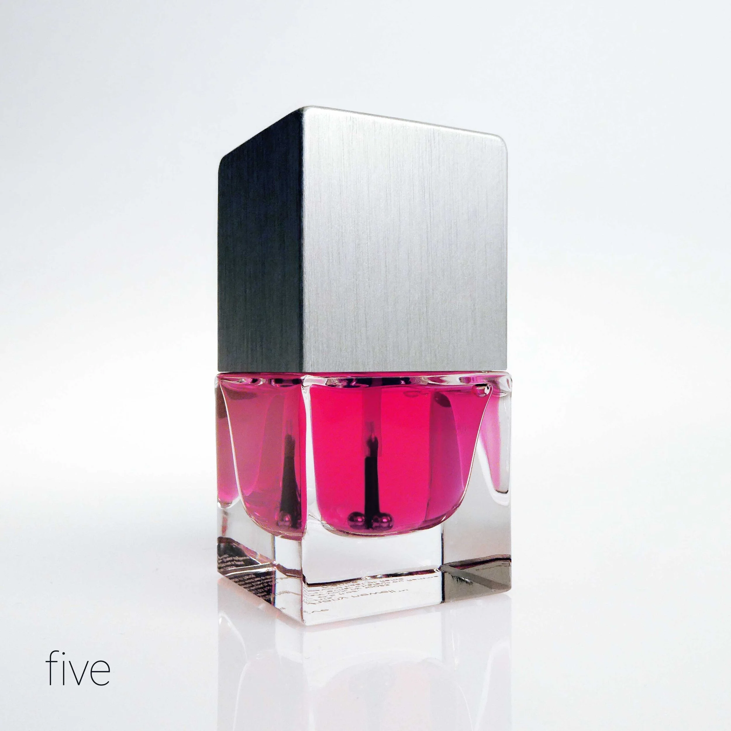 five. enhancing. clean. sheer cerise. wash of color. divine.