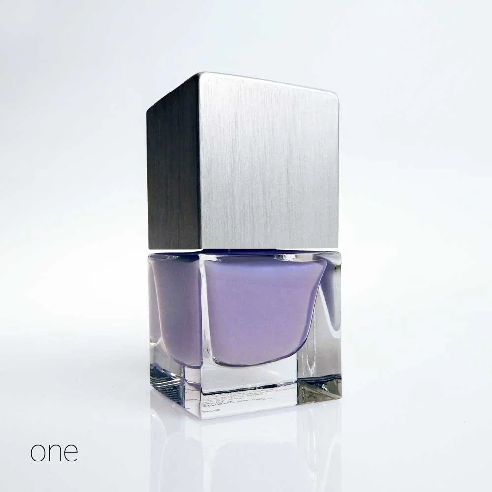 one. the lightest of lilac. sheer. illuminating. radiant. light. clean.