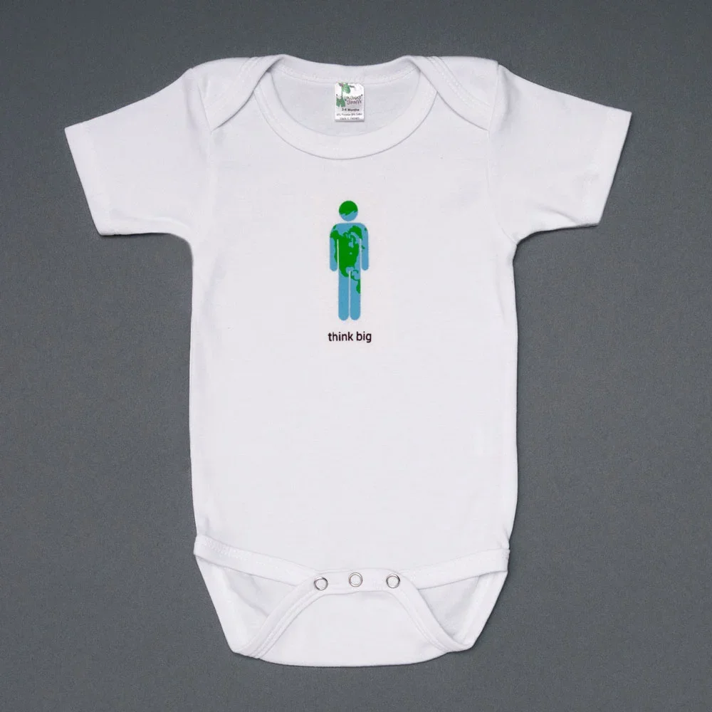 boy think big onesie