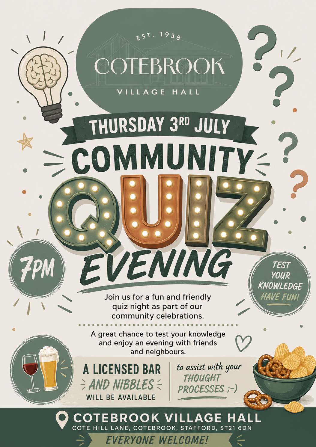 Community Quiz Evening