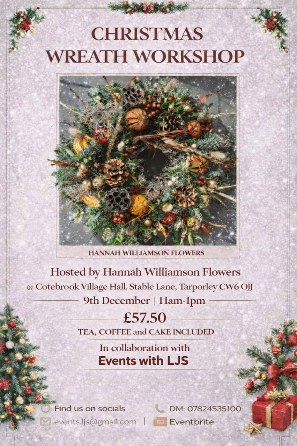   Christmas Wreath Workshop