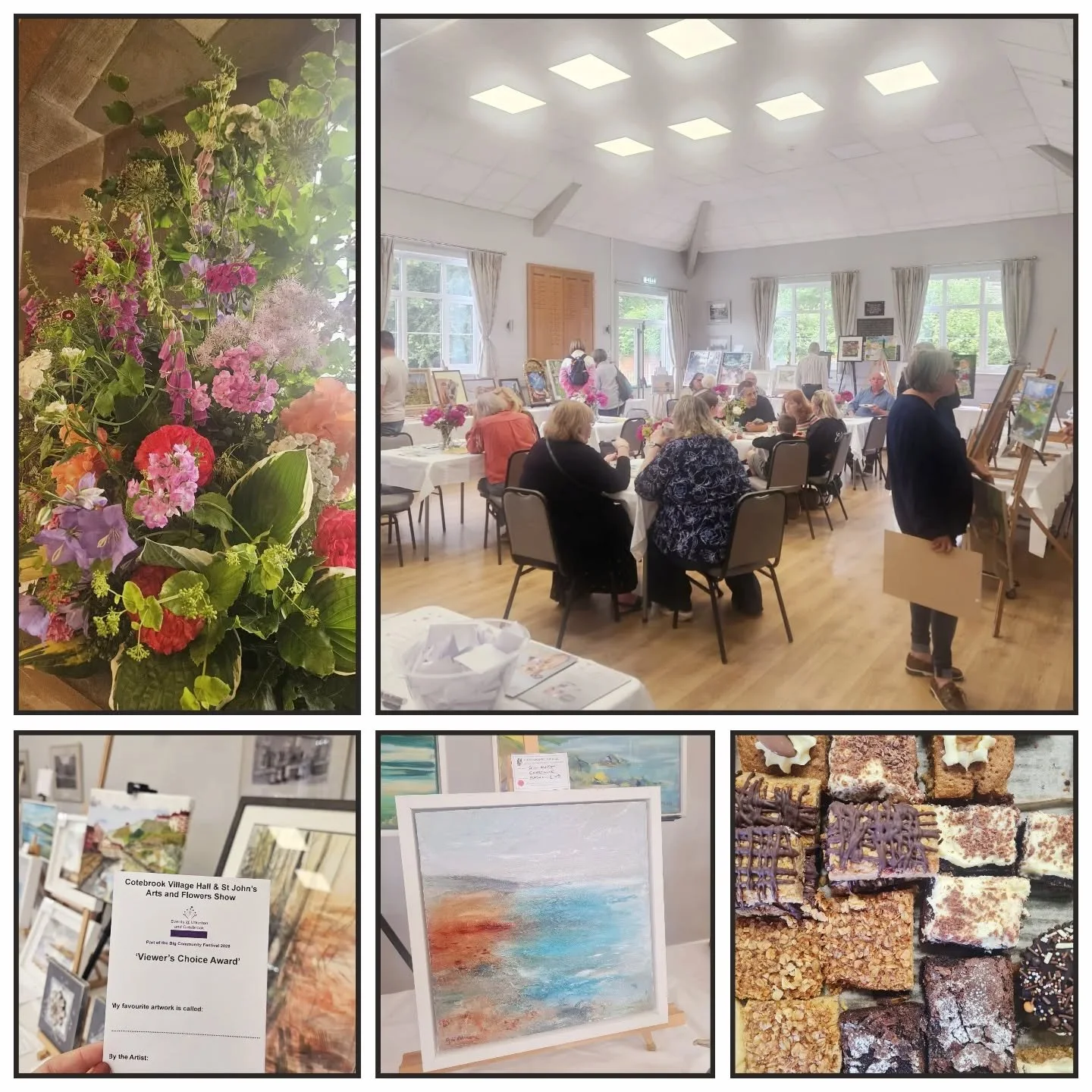 🎨🌸 What a fantastic Local Art Exhibition in collaboration with @craftroomtarporley 🌸🎨

A huge thank you to everyone who visited us over the weekend. We were delighted to welcome 275 visitors through our doors, who enjoyed browsing incredible loca