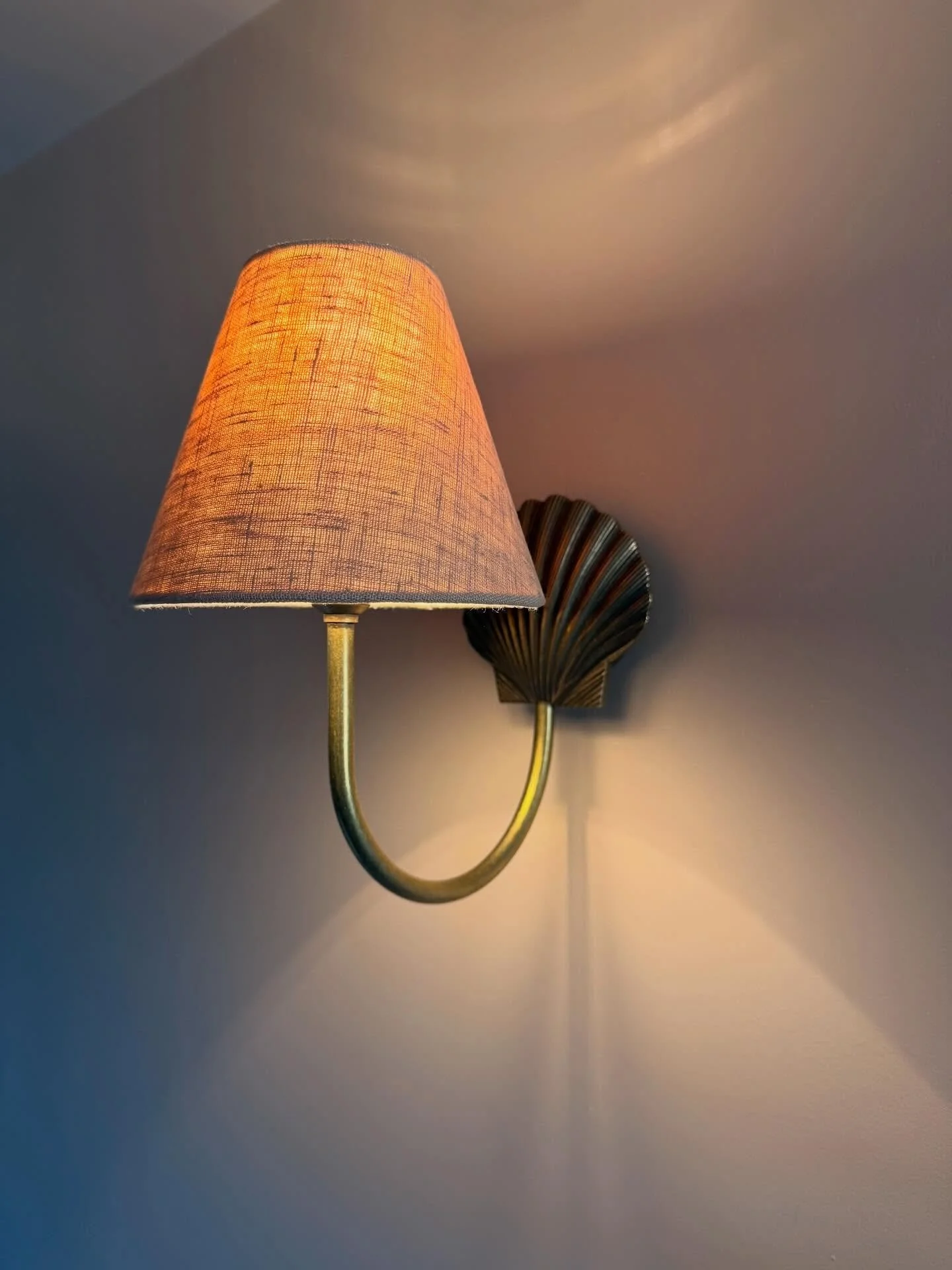 Our electrical team love fitting new lights 💡 this @jimlawrencemade single shell wall light finished in antiqued brass added some extra joy to the teams day ⚡️⚡️⚡️ supplied and fitted by us 🙌 #gemsolutionsbath #walllight #lighting #electrician #ele