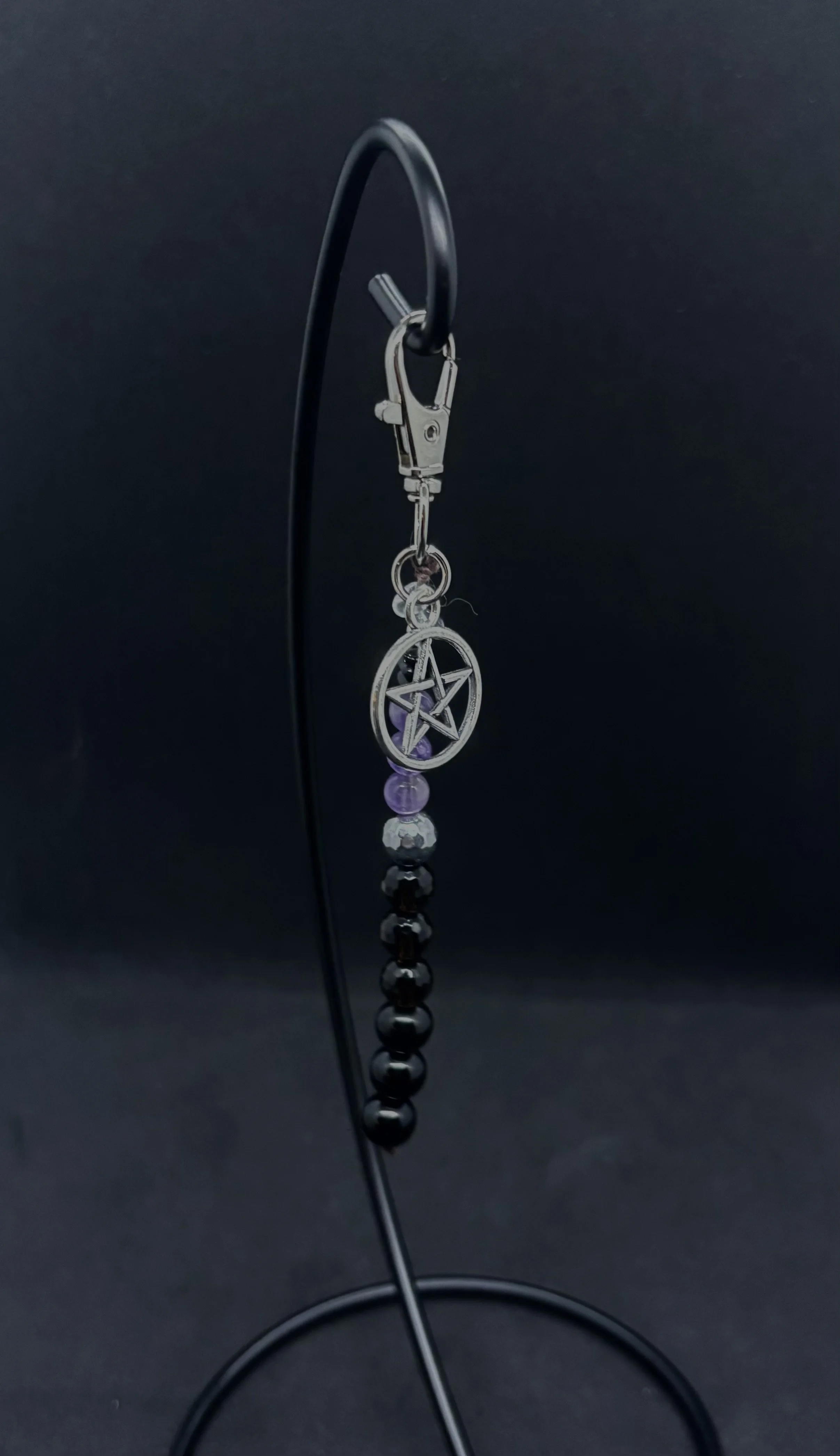 Intention Crystal Bag Charm