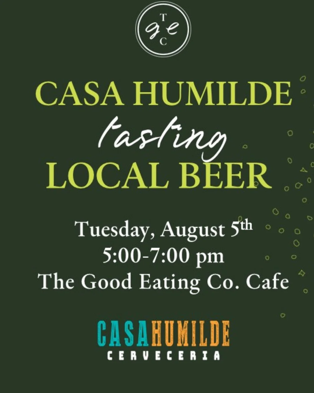 Join us TODAY for a complimentary beer-tasting with @casahumildecerveceria 🍻
.
.
.  
#foryoupage #foryou #fyp #chicago #theloopchicago #theloop #chicagofoodies #chicagoloop #beer #freetasting #chicagocoffee #chicagogram #chicagofood #chicagofoodblog