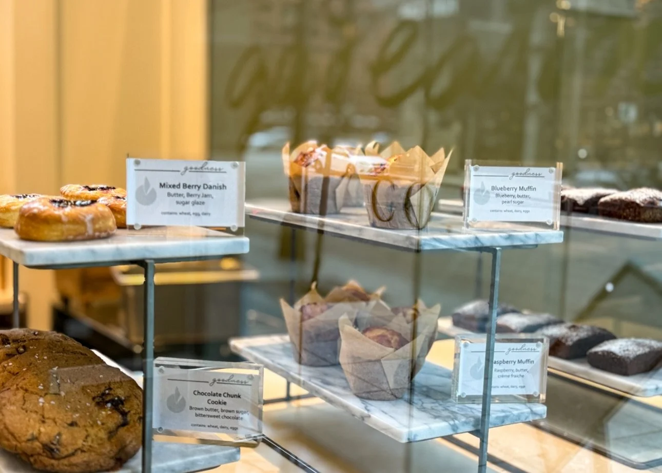 Some mornings need a sweet little pick-me-up, and we&rsquo;ve got just what you need here at The Good Eating Company!

Stop in and grab a delicious @metriccoffee with your morning pastry - the team is ready for you!