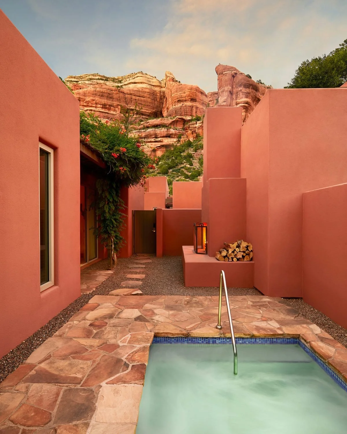 Framed by the red rock walls of Boynton Canyon, Mii amo is widely considered to be one of the country&rsquo;s leading destination spas.

The retreat is intentionally small with just 23 casitas and suites arranged in a quiet courtyard enclave, each wi