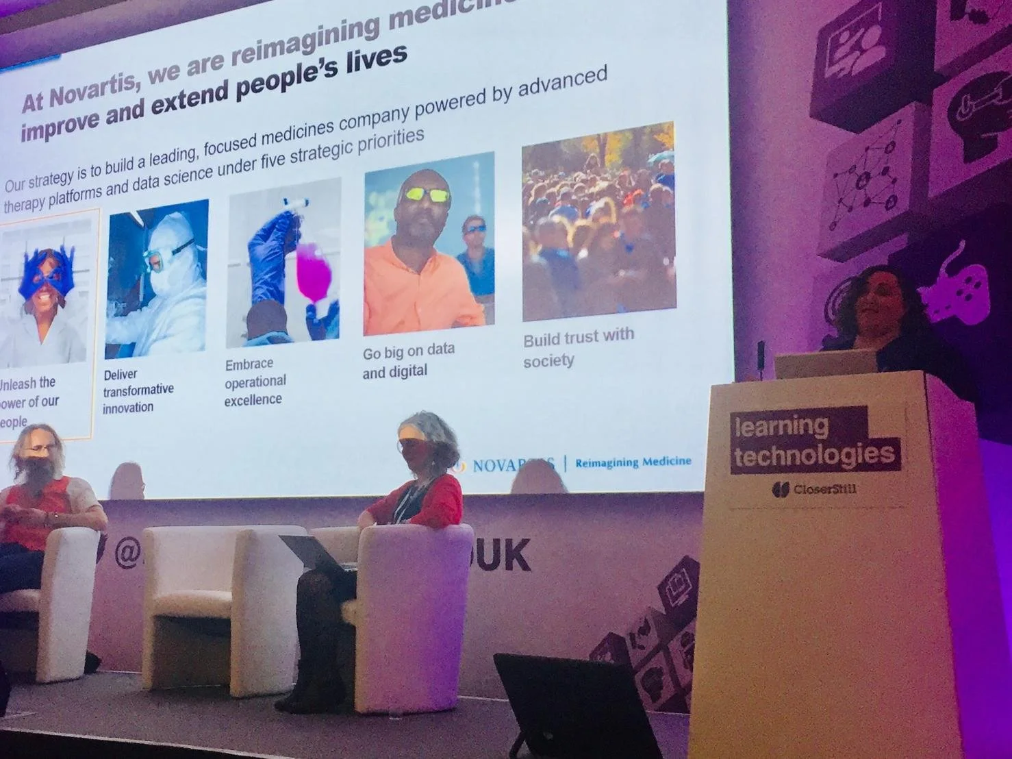 A well organized business event