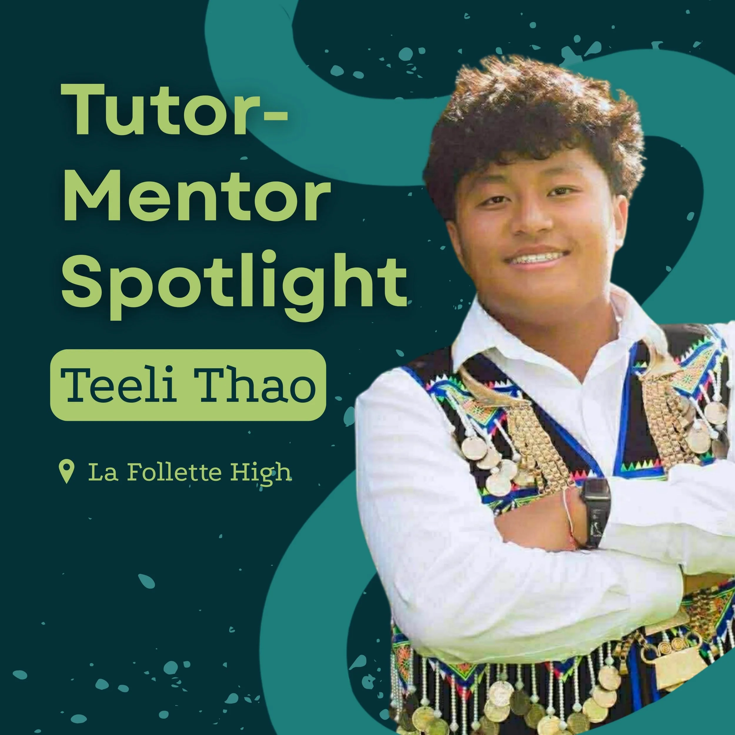 Teeli Thao knows what it&rsquo;s like to sit in a classroom and not quite feel like you belong. Now, as a Root 2 Rise Tutor-Mentor in Madison Schools - MMSD, he brings that perspective to help the students who really need it. In his first year, he's 