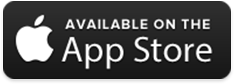 App Store download button with Apple logo and text 'Available on the App Store'