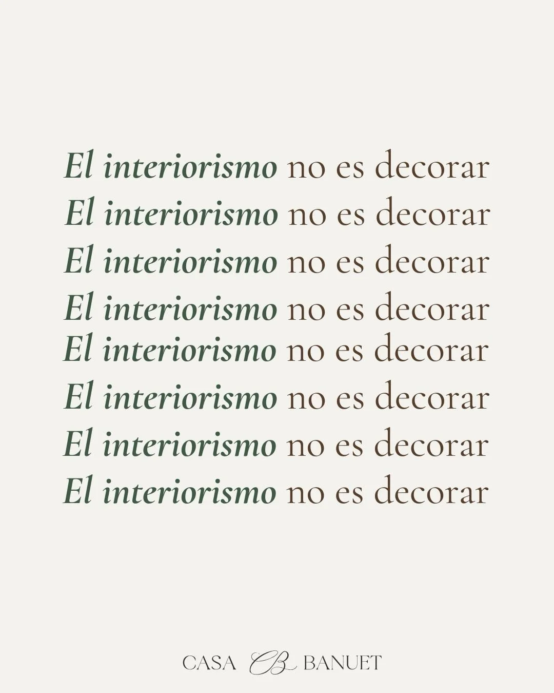 Es entender c&oacute;mo vives, c&oacute;mo sientes y c&oacute;mo quieres habitar cada espacio. El planear cada rinc&oacute;n. El crear un proyecto arm&oacute;nico y coherente. 🛋️🪟 El interiorismo va m&aacute;s all&aacute; de lo visual.🖼️ Es planea