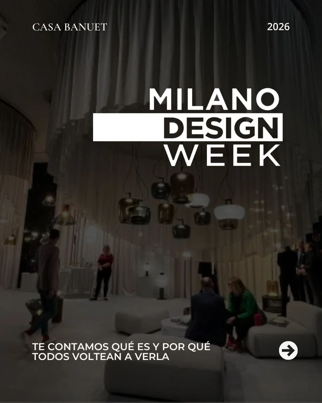 Milano Design Week es uno de los eventos m&aacute;s importantes del mundo del dise&ntilde;o, y cada a&ntilde;o nos deja inspiraci&oacute;n, innovaci&oacute;n y una visi&oacute;n muy clara de lo que viene en interiorismo. 🛋️✨
En Casa Banuet vamos a e