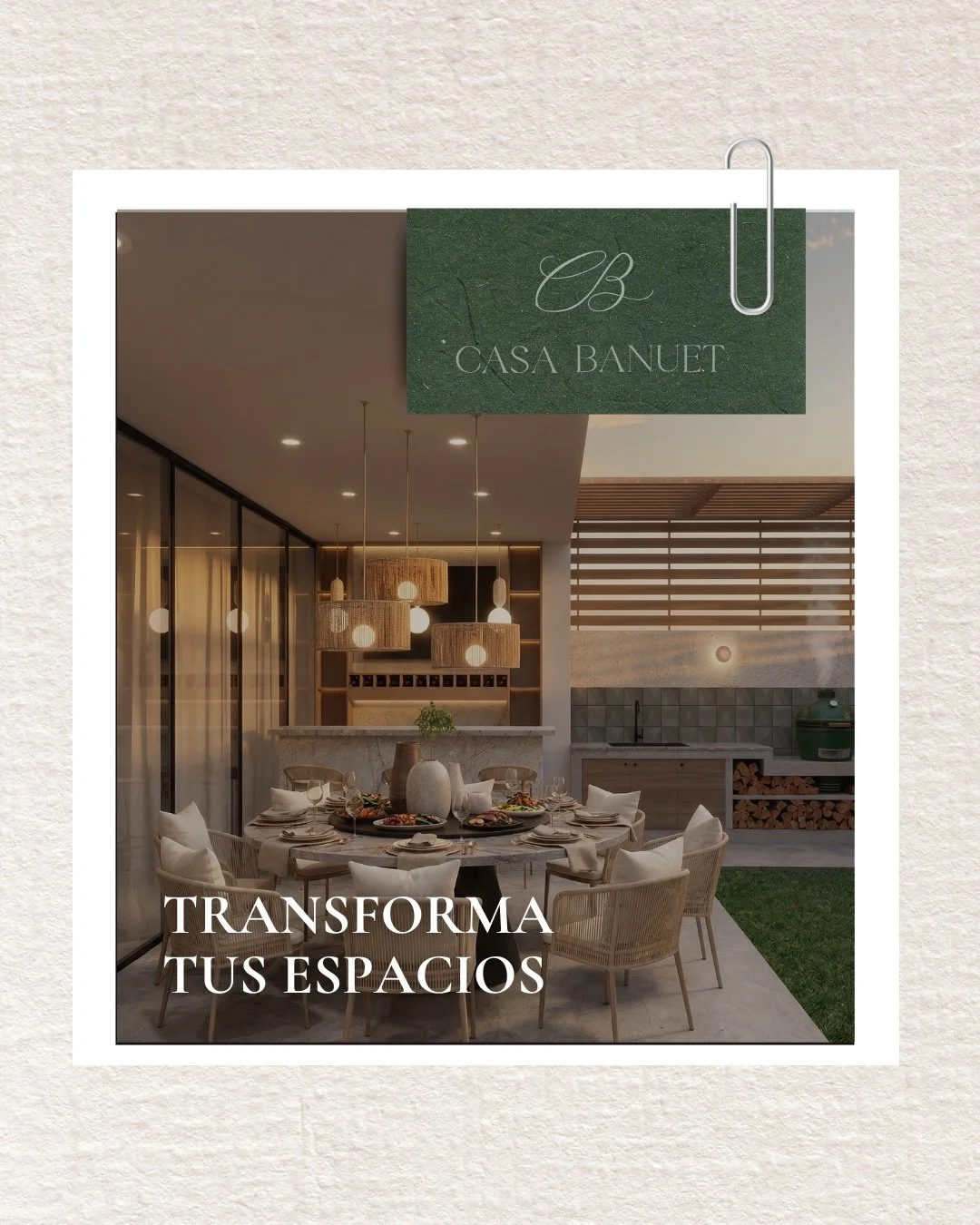 Dise&ntilde;ar no es solo elegir materiales, colores o muebles.
Es crear una atm&oacute;sfera que acompa&ntilde;e tu vida, tus rutinas y tu forma de habitar. 🤍
Eso es lo que m&aacute;s nos inspira. 🪑🖼️
