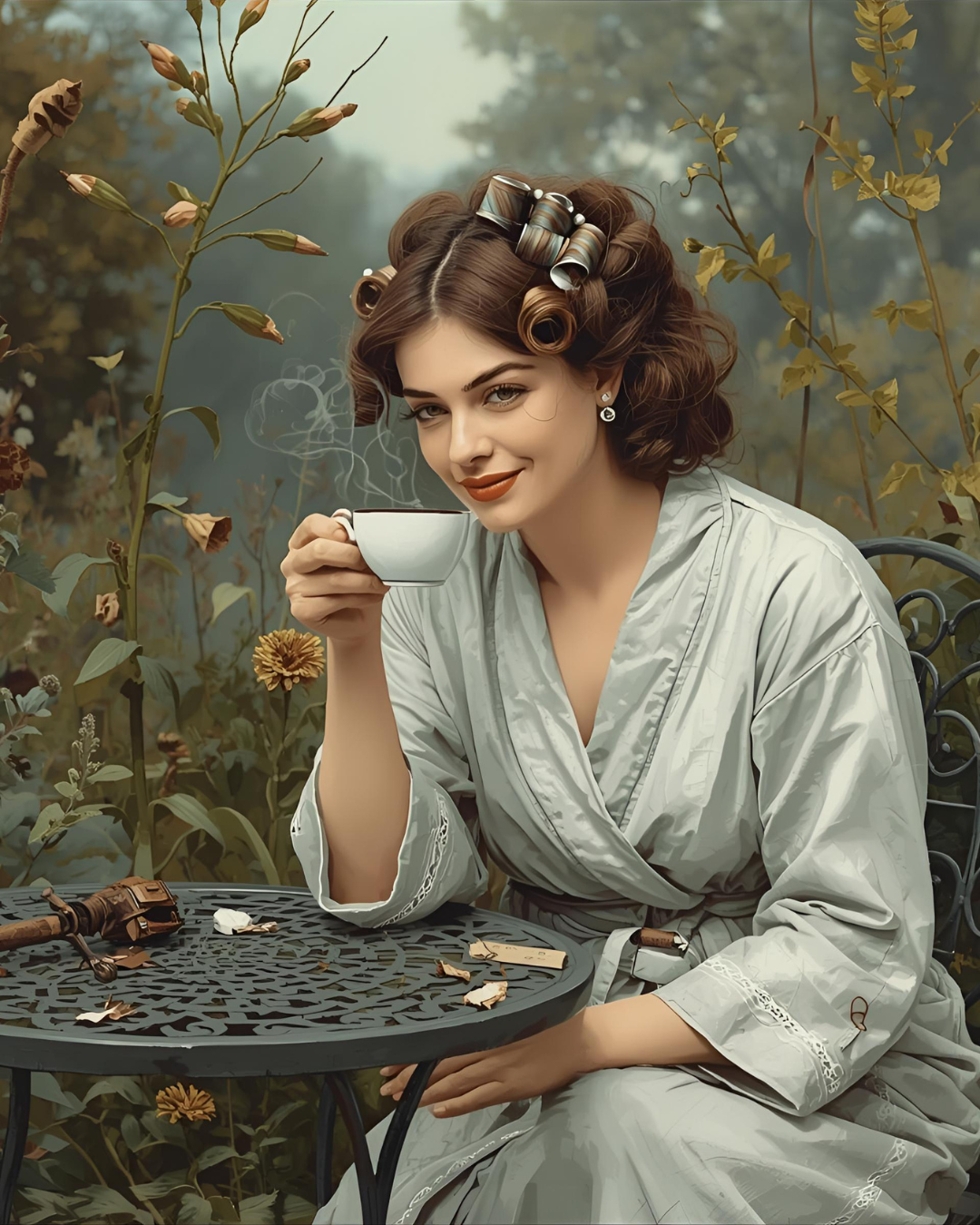 The Art of Morning Gardening (and Other Sensible Priorities)