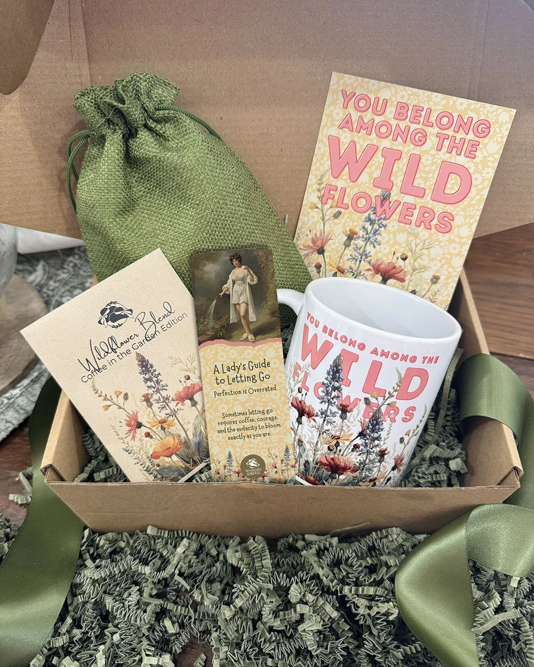 Coffee in the Garden™ Gift Box - You Belong Among the Wildflowers