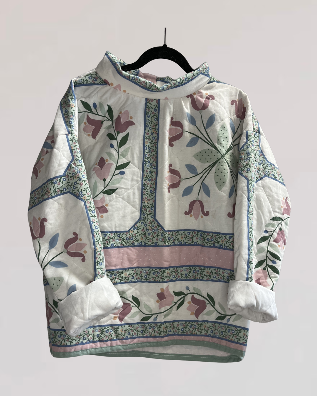 Cottage Garden Mock Neck