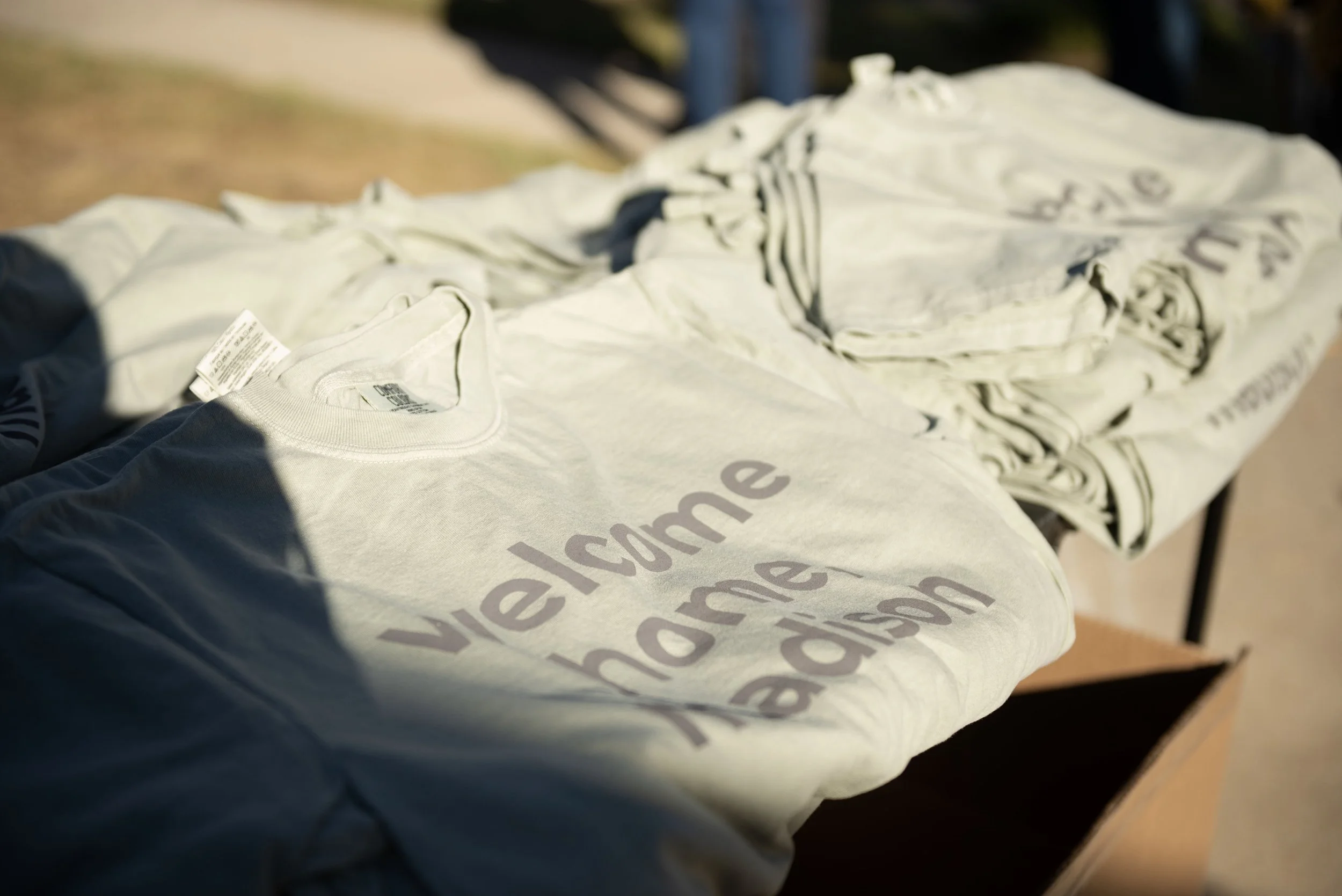 Custom shirts made for our attendees 