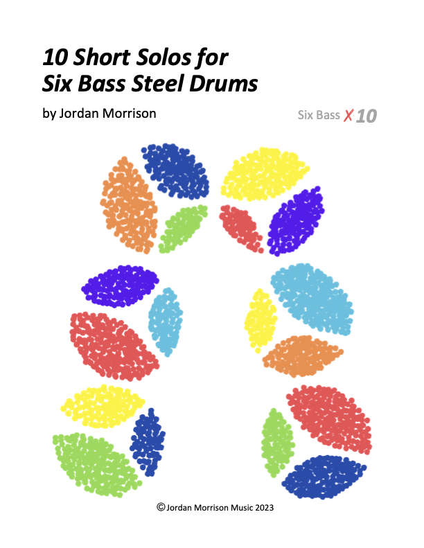 10 Short Solos for Six Bass Steel Drums Cover.png