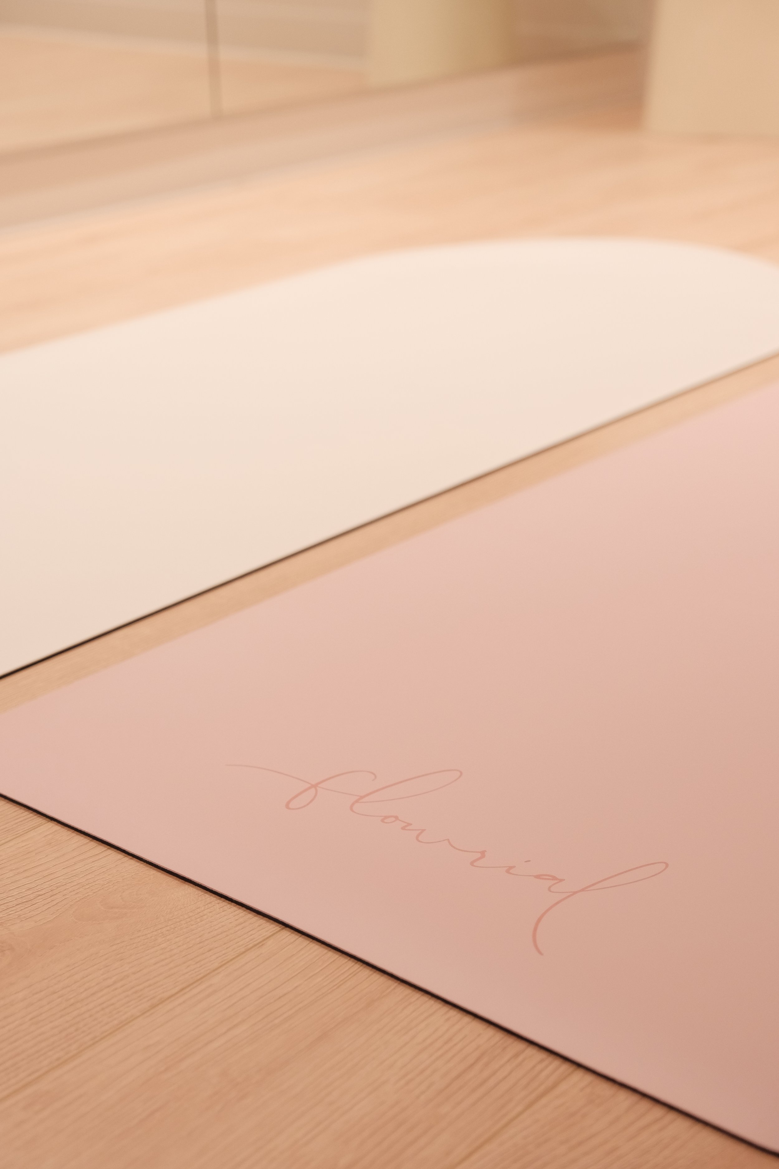 Minimal Korean-style aerial studio in Melbourne CBD with open space, soft lighting, and a calm, cozy feel