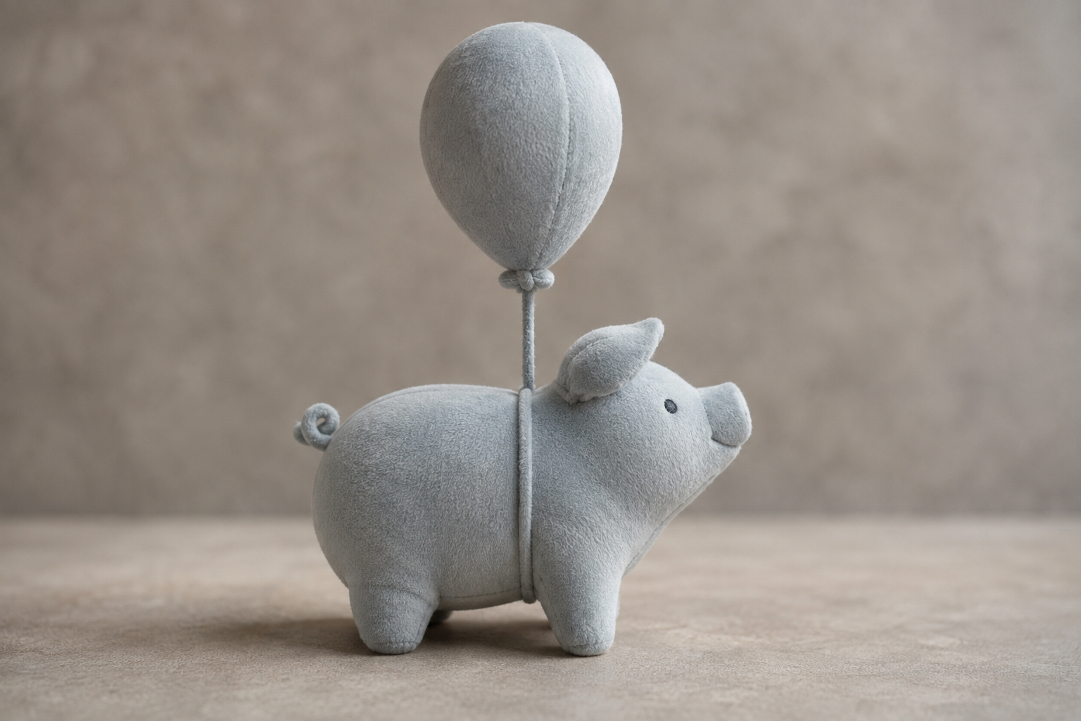 Pig Balloon Plush Toy Medium