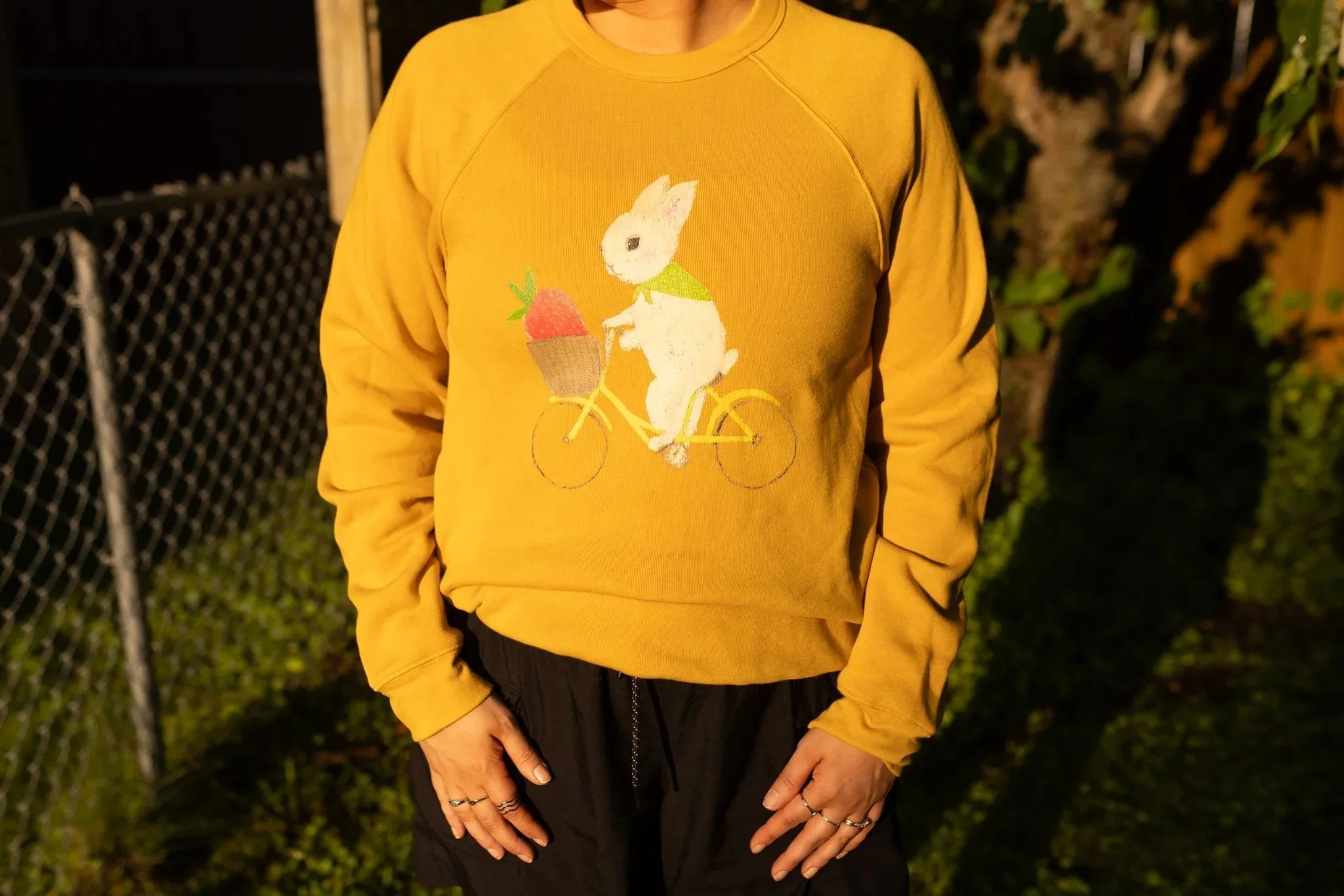 misprint martha the bunny crewneck | spring 2026