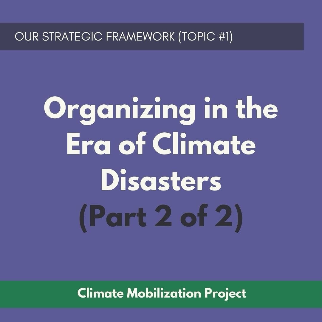 When the system fails us, our movements must be ready to lead. We can get ready by building solidarity economies and survival programs that can meet people&rsquo;s needs before and during disasters. Learn more this Thursday at Tending the Seeds of Su
