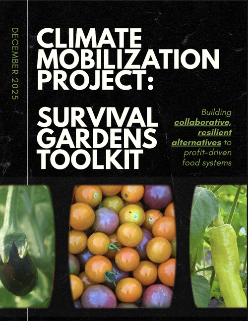 Survival Gardens Toolkit — The Climate Mobilization