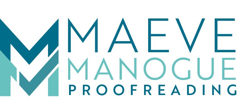 Maeve Manogue Proofreading