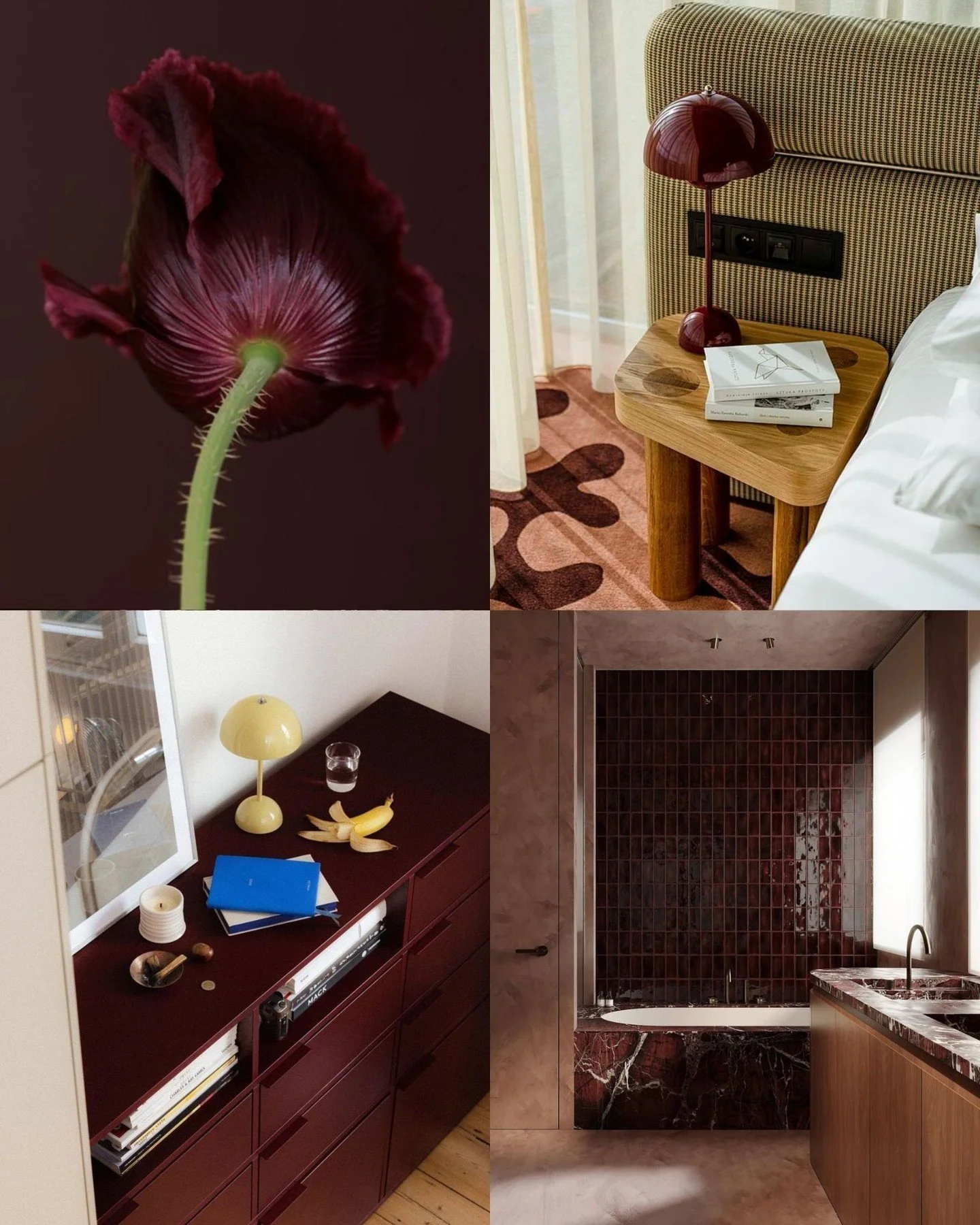 Winter color palettes 🏹 

People often go for white because it feels &ldquo;safe&rdquo; but what few think about is that it quickly picks up everything around it.

If the light is cool, white goes grey.
If the floor has yellow in it, white turns dir