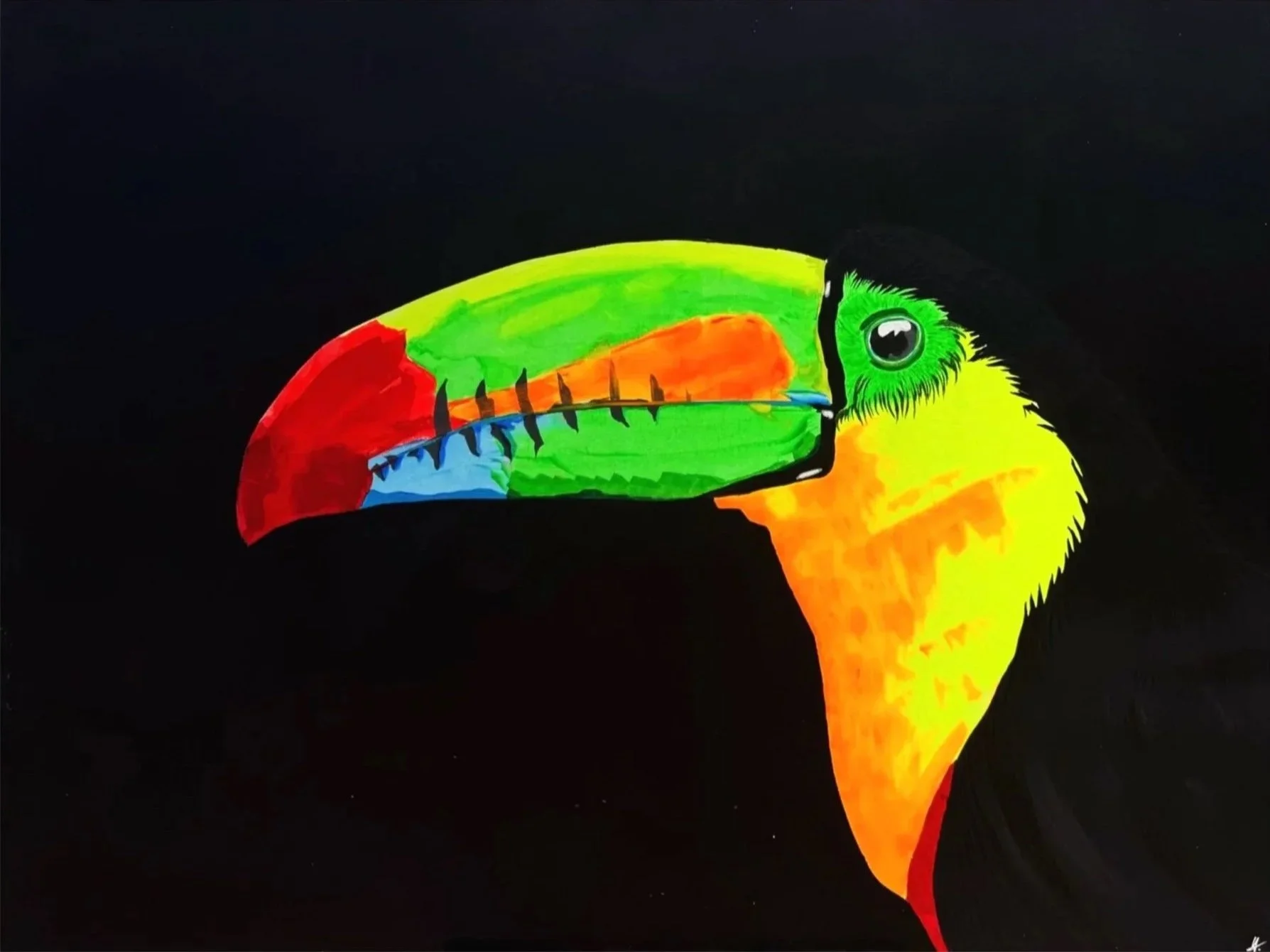 Beak of The Jungle
36" X 48"