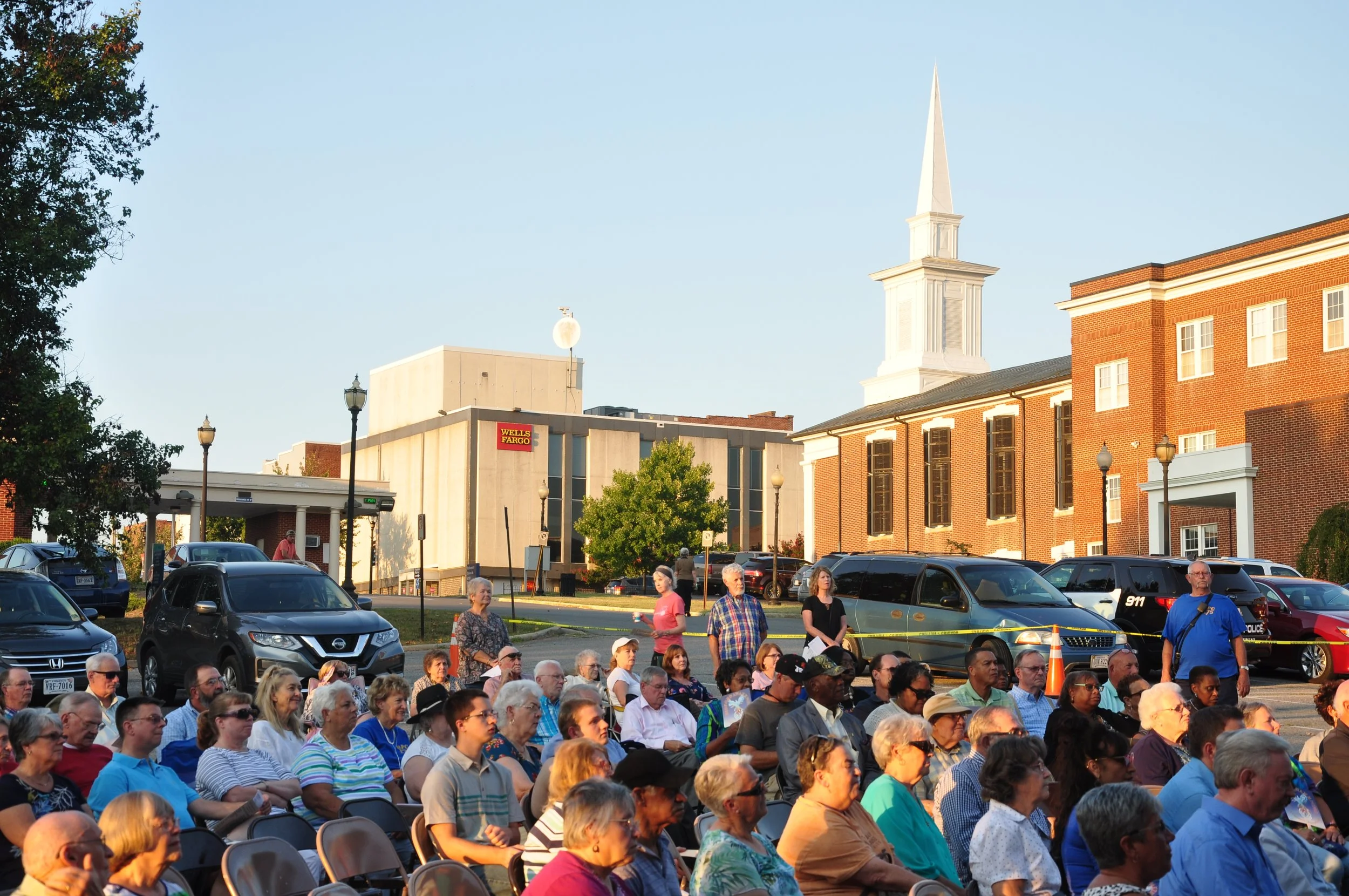 A picture taken at our recent community revival event