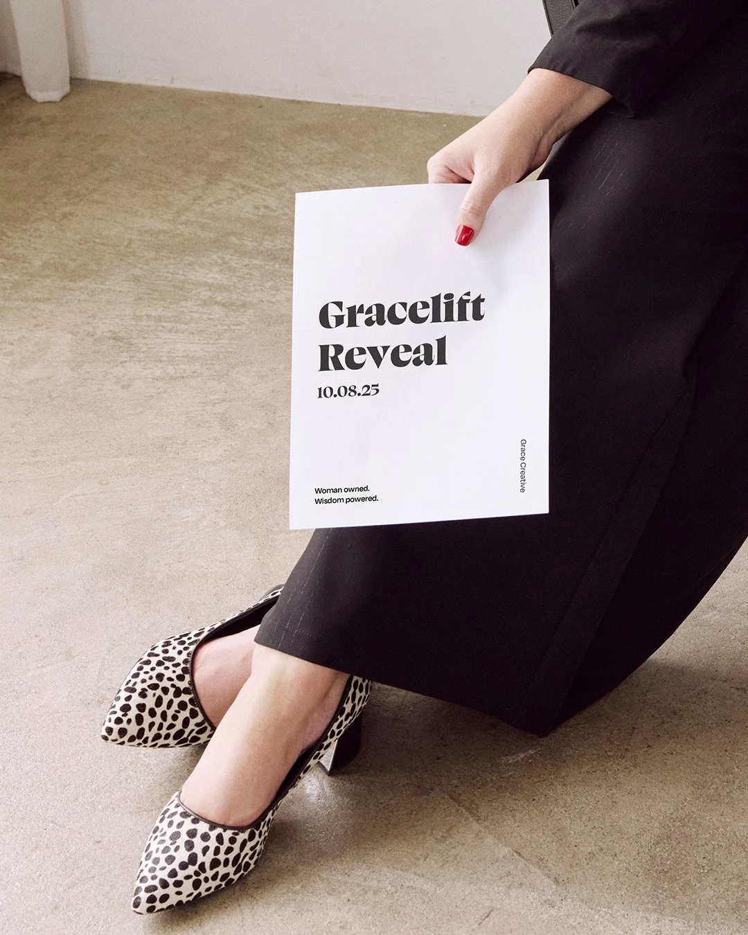 We&rsquo;ve had a little refresh. Call it a Grace-lift. No fillers, just wisdom &mdash; and we&rsquo;re not about to hide our age. We'll be ready for our closeup on 10.08.25.
