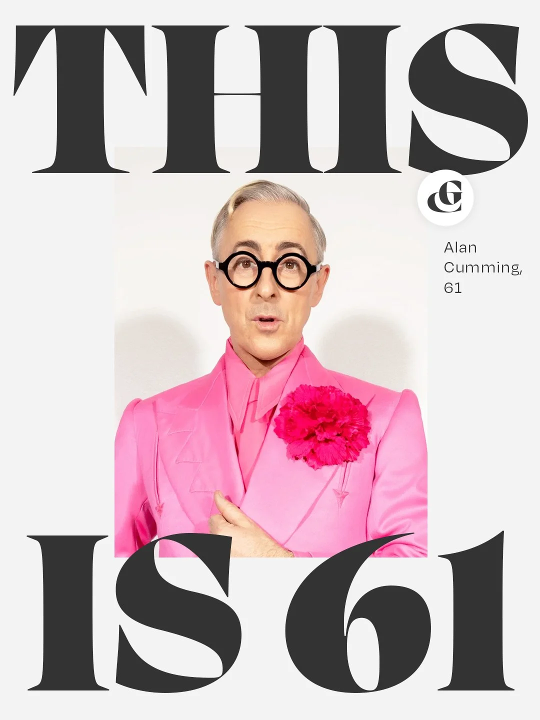 Raising our glass to Alan Cumming 🥂

Actor. Author. Activist. Style icon. Scene-stealer. Rule-breaker.

A creative force who&rsquo;s never asked permission to evolve&mdash;and never once apologized for being exactly who he is.

Alan reminds us that 