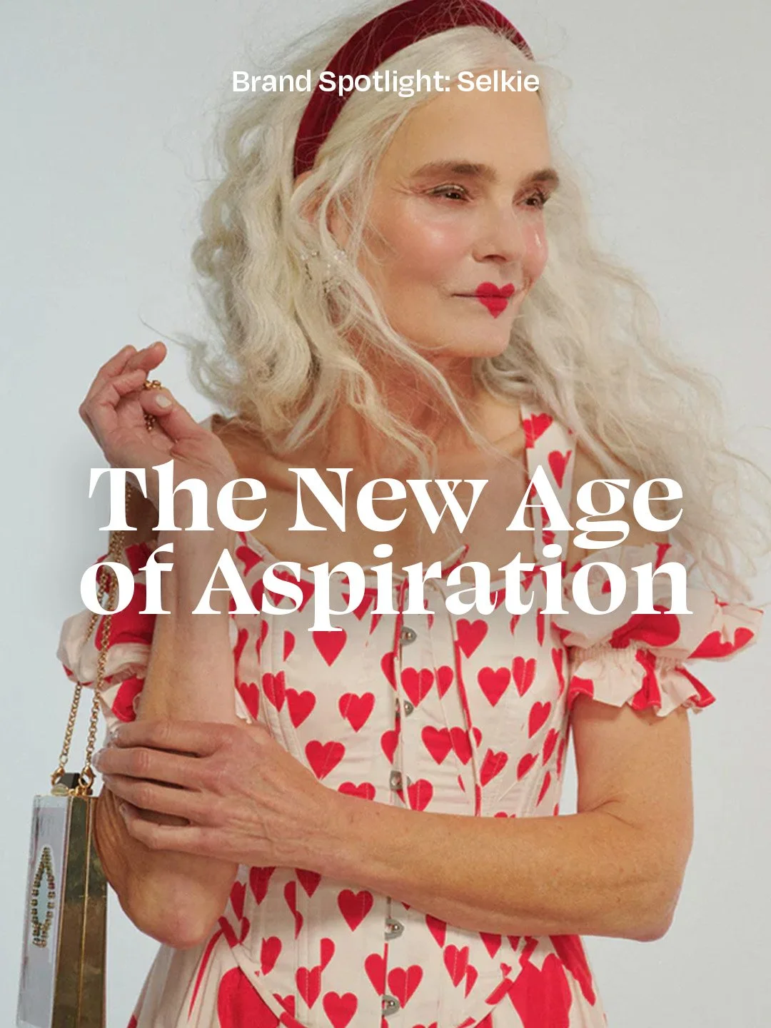 Selkie gets it. Older isn't old. It can be the coolest choice in the room.

Selkie is known for their whimsical, puffy dresses and funky, alternative aesthetic, a brand that skews young and proud of it.

So it caught our team's attention when they sp