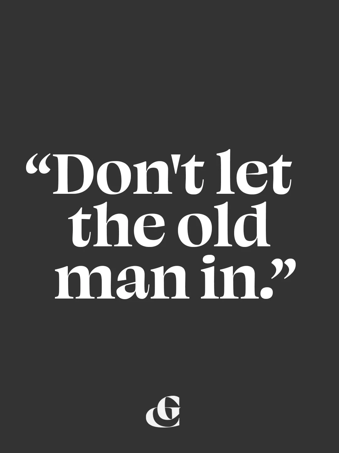 Smart advice from actor Clint Eastwood, reminding us all to live with passion and purpose, and not to let our age dictate how we do it.

A new study from Yale wholeheartedly agrees, showing the strongest predictor of whether you&rsquo;ll improve with