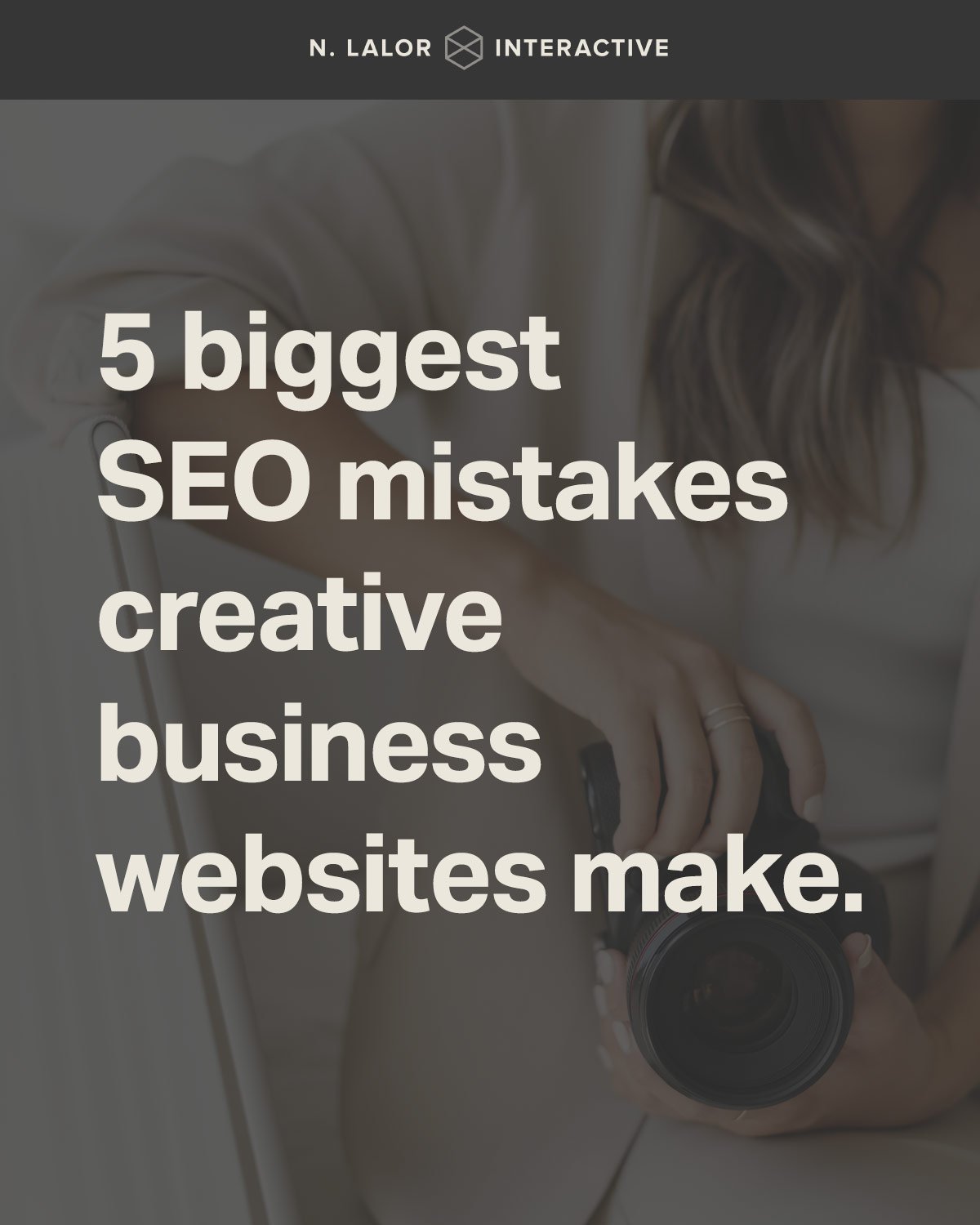 5 biggest SEO mistakes creative business websites make.