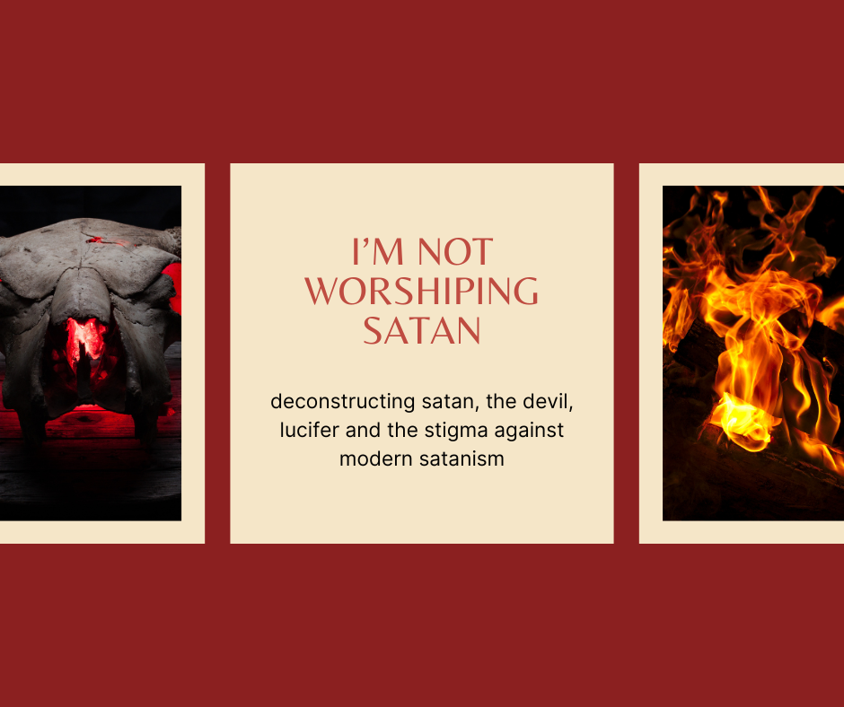 i am not worshiping satan