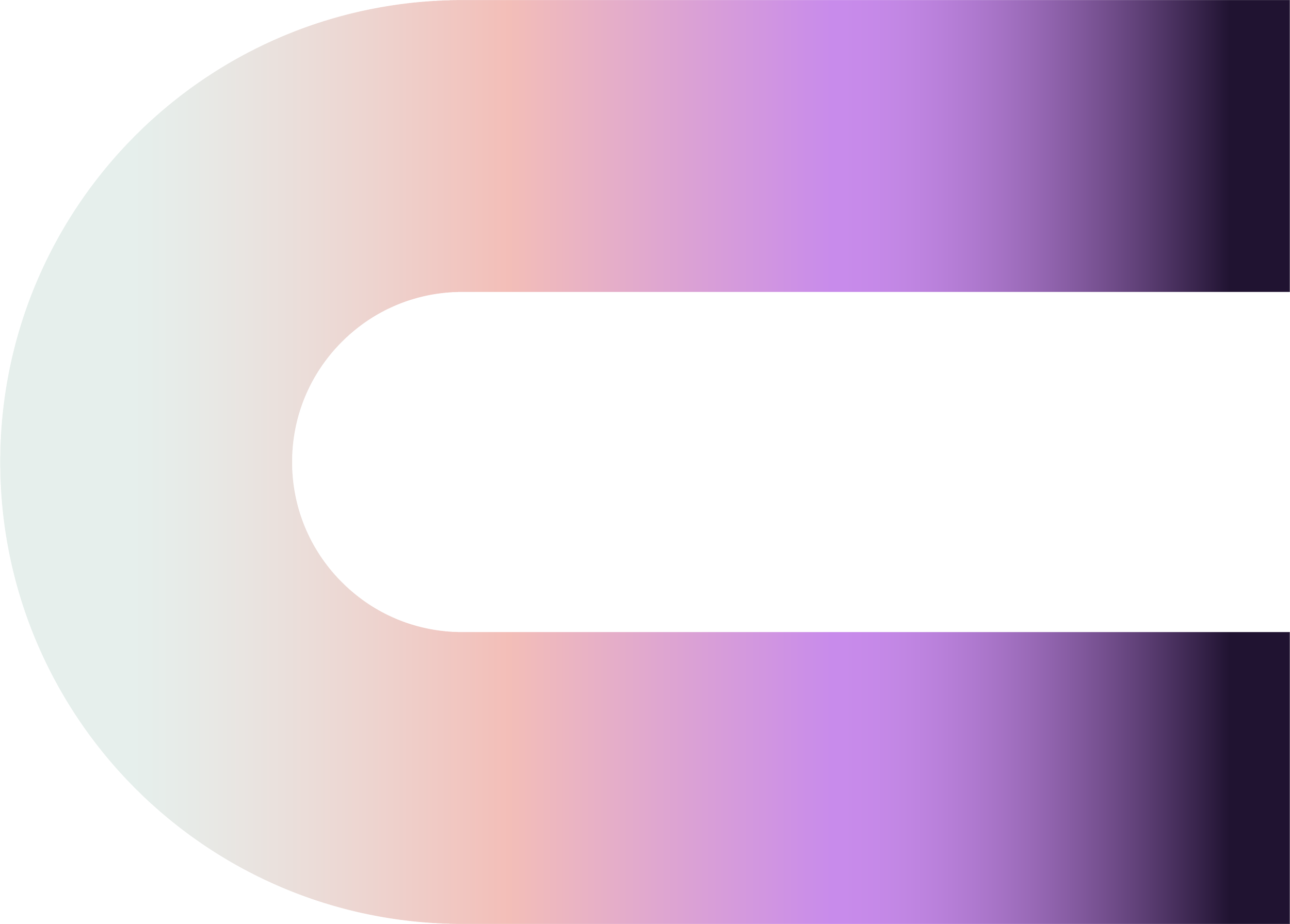 Abstract pill shape in the background with gradient colors from white, pink, purple, and dark purple.