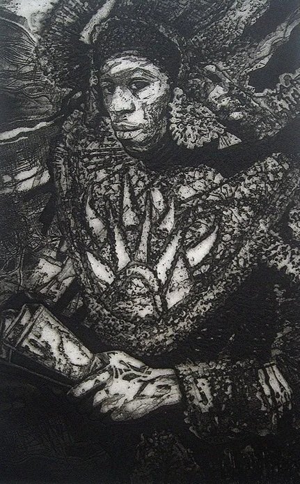 Sunrise (1983) by Brent Malone, 18" x 24"