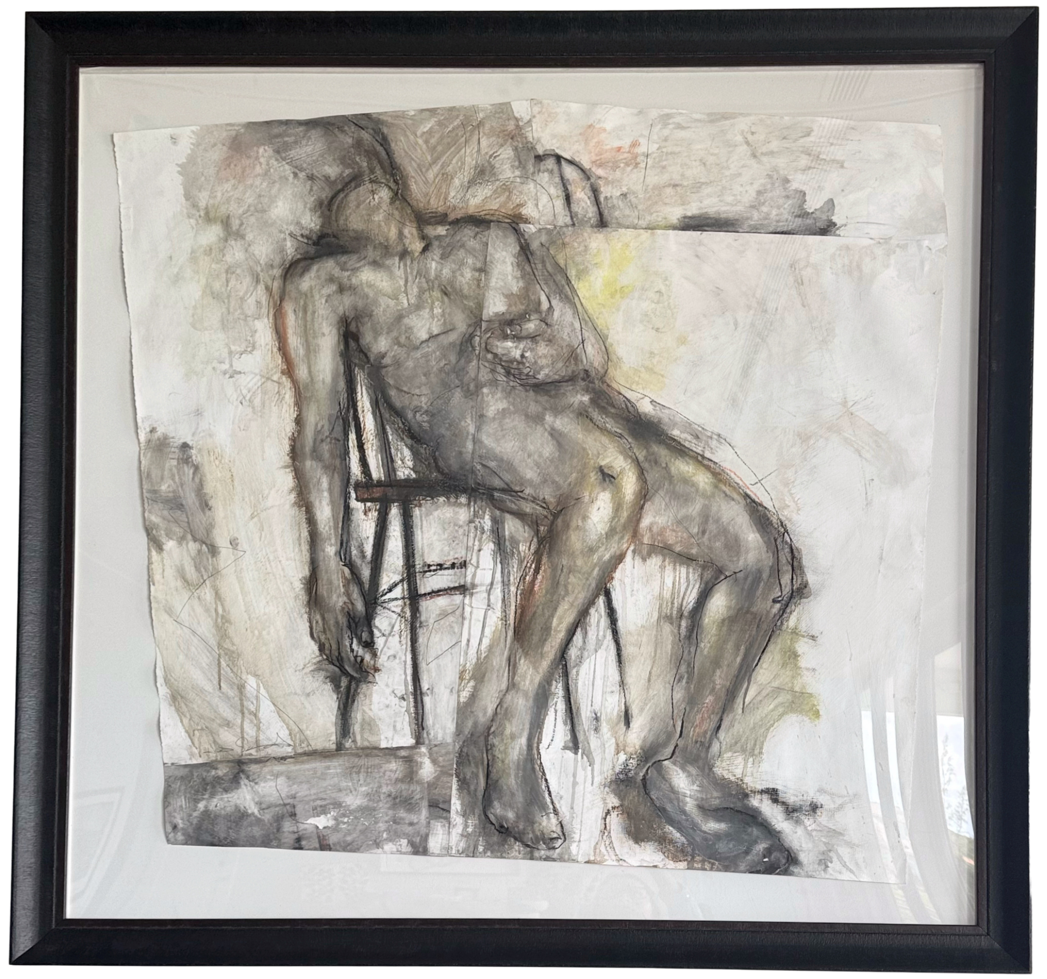 Stir 8 (2010) by Heino Schmid,  46" x 46"