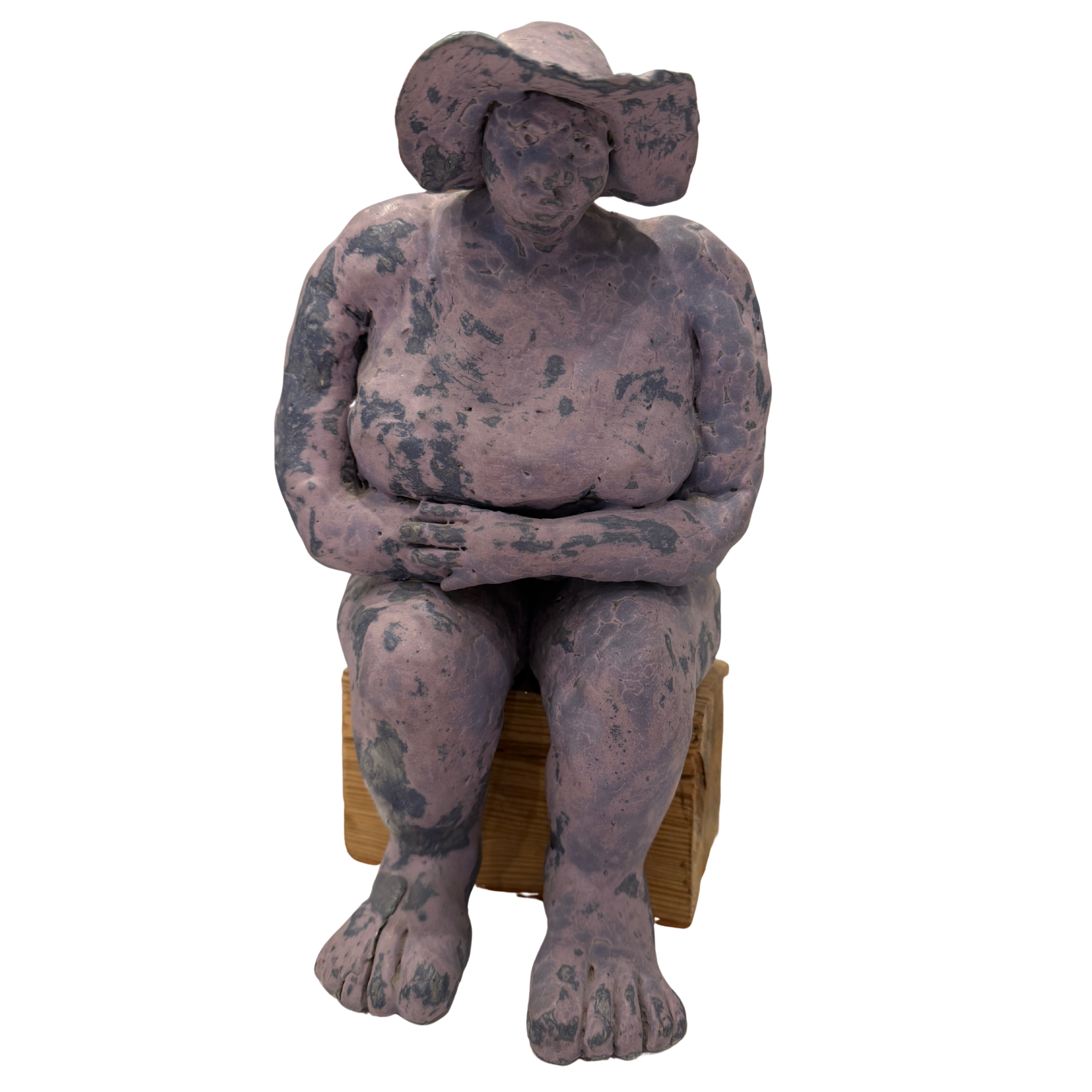 Pensive Lady (2003) by Joann Behagg, 12"