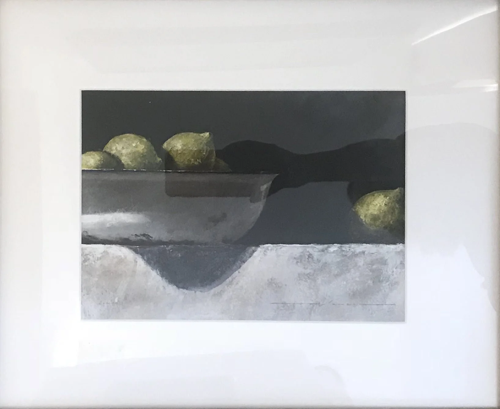 Lemons (Between 2014-2018) by Thierry Lamare, 18" x 15.5"