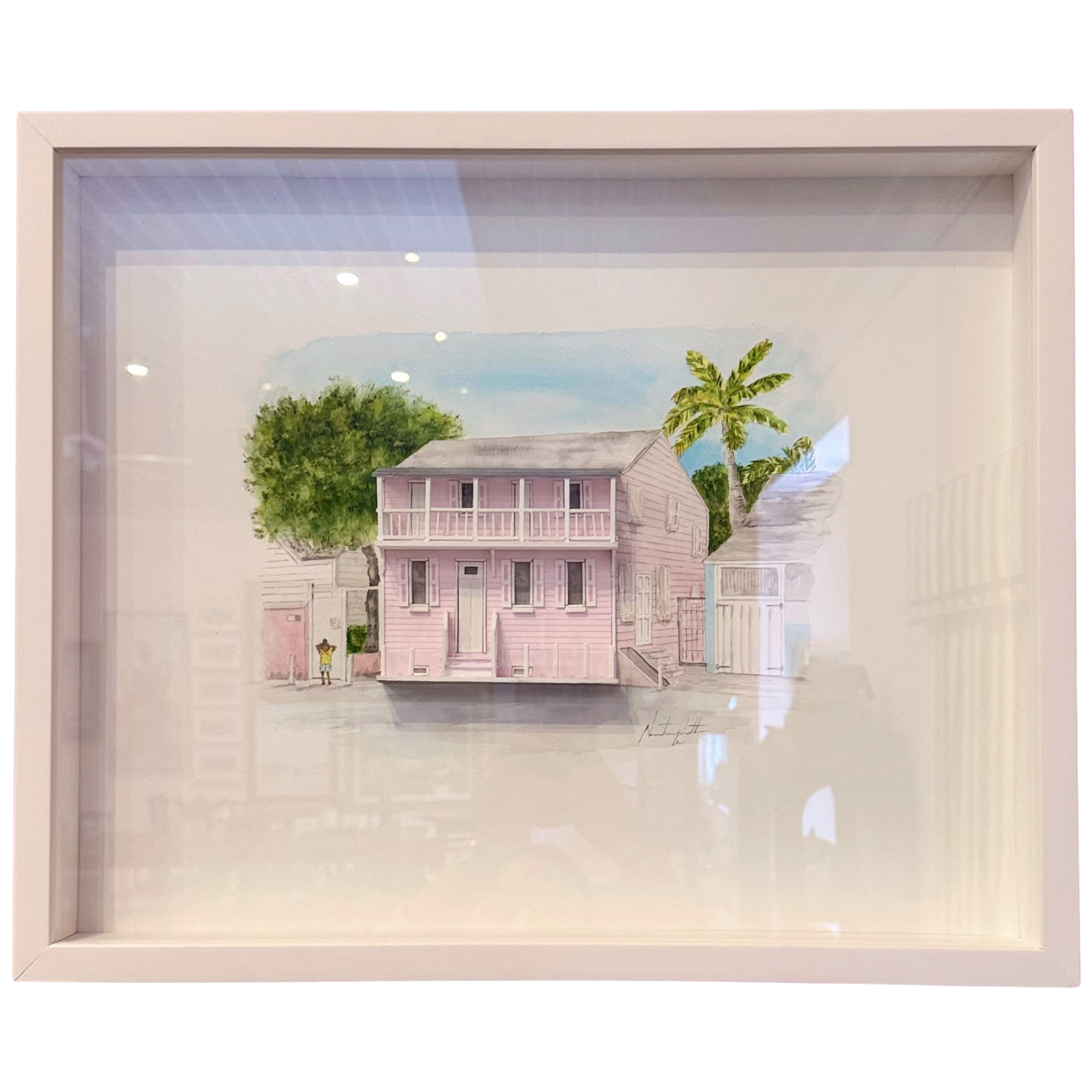 Balcony House (2020) by Nastassia Pratt, 
16" x 20"
